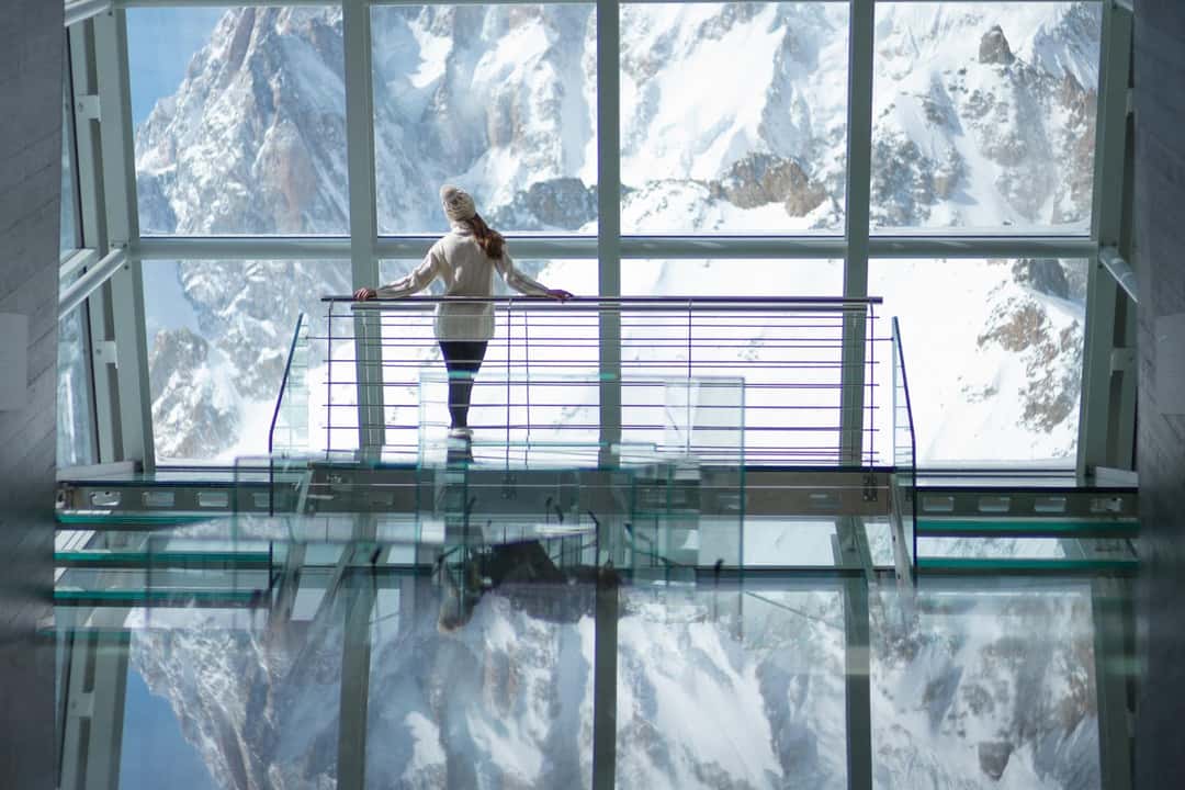 Skyway Monte Bianco, tur/retur