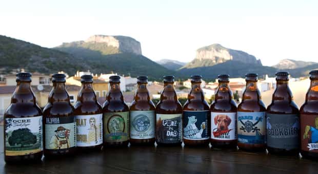 Craft beer tasting in Alaró