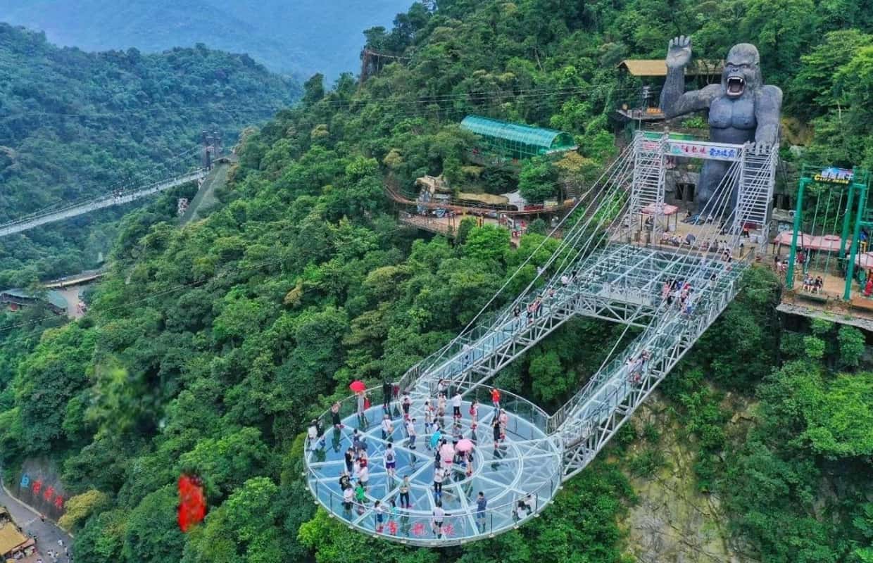 Guangzhou: Gulong Gorge Glass Bridge & Cave Private Day Tour - 2026 ...