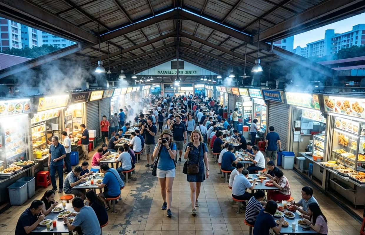 Rotation Rice Cooker Design Singapore: Maxwell Food Centre Guided Hawker Food Tour - 2026 (Verified ...