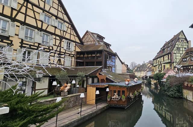 Petite Venise in Colmar on the guided Christmas markets walk