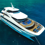 Superyacht outer reef day — Cairns