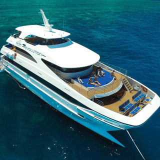 Superyacht outer reef day — Cairns