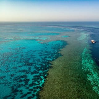 Airlie outer reef pontoon — Airlie Beach