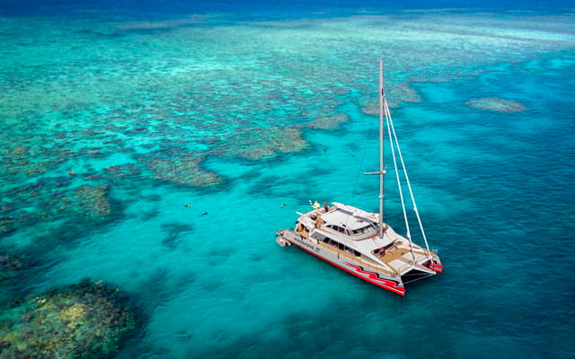 Premium catamaran reef cruise — Cairns