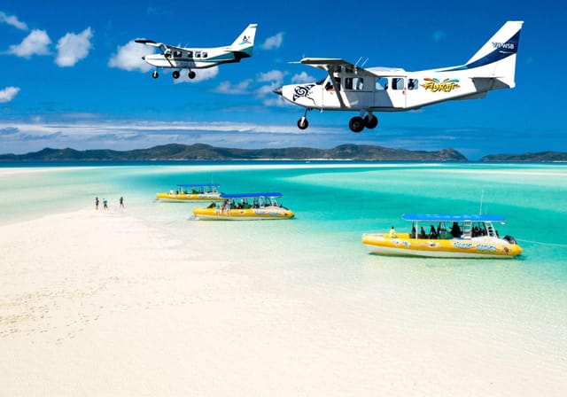 Fly & raft + snorkel — Airlie Beach