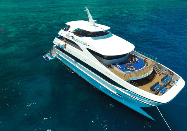 Superyacht outer reef day — Cairns