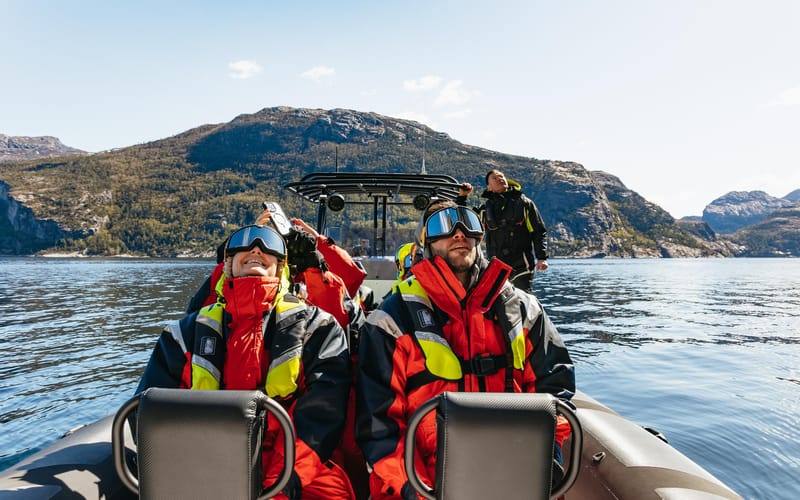 Lysefjord safari with Stavanger RIB — GetYourGuide gallery photo 1