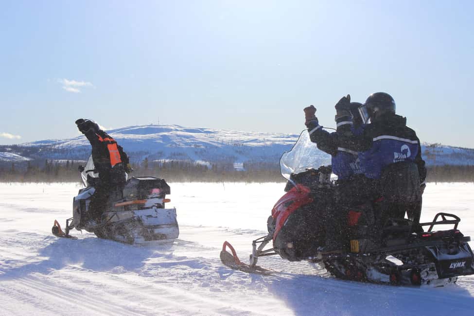 billede nr.4 af aktiviteten Levi: 3 timers snescootersafari rundt om Levi med kaffepause i Sirkka, uploadet af udbyder