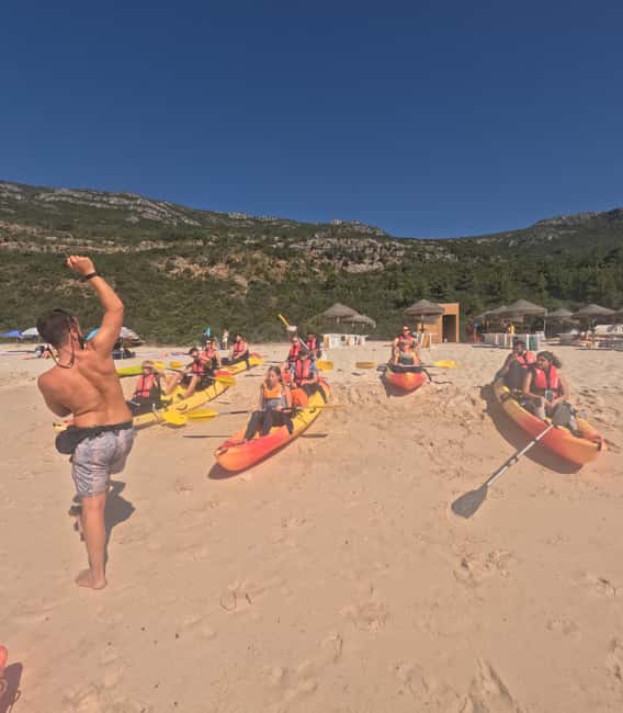 image n.6 of Lisbon: Arrábida Kayak & Wild Beach Snorkeling Pickup Option activity in Lisbon District, uploaded by supplier