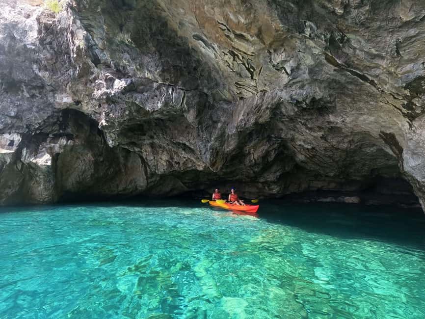 image n.3 of Amalfi Coast: Kayak & Snorkeling Tour, Caves & Hidden Beach activity in Conca dei Marini, uploaded by supplier
