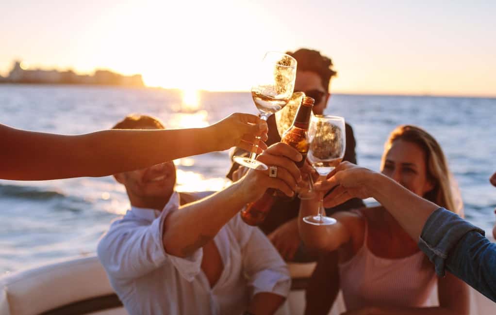 image n.4 of Rhodes: Sunset Cruise with Open Bar, Dinner, & Live Music activity in Dodecanese, uploaded by supplier