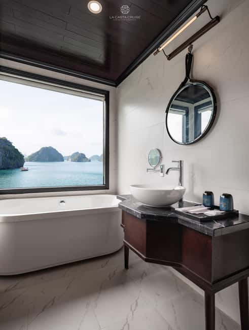 image n.37 of 2-Day: Halong Lan Ha Bay 5 Stars Cruises w/Balcony & Bathtub activity in Ha Long, uploaded by supplier