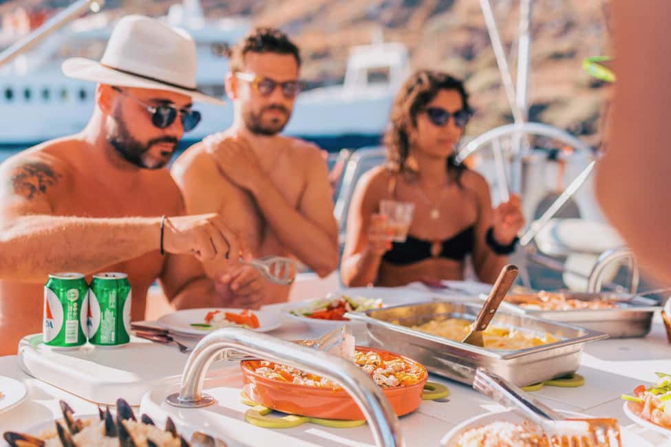 image n.12 of Santorini Caldera: Sunset Sailing Cruise with Meal activity in Vlichada, uploaded by supplier