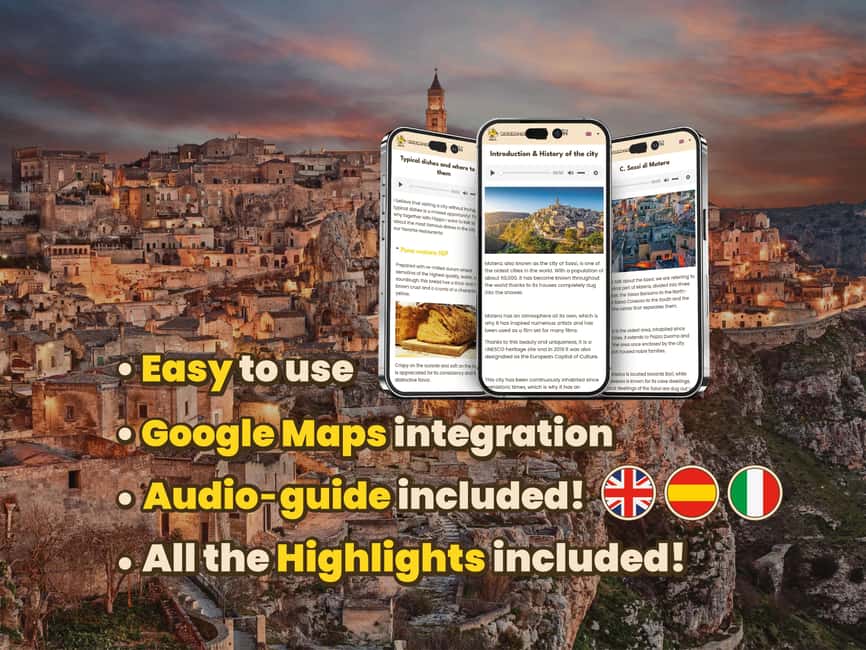image n.3 of Matera: Digital guide made with a Local guide for your tour activity in Matera, uploaded by supplier