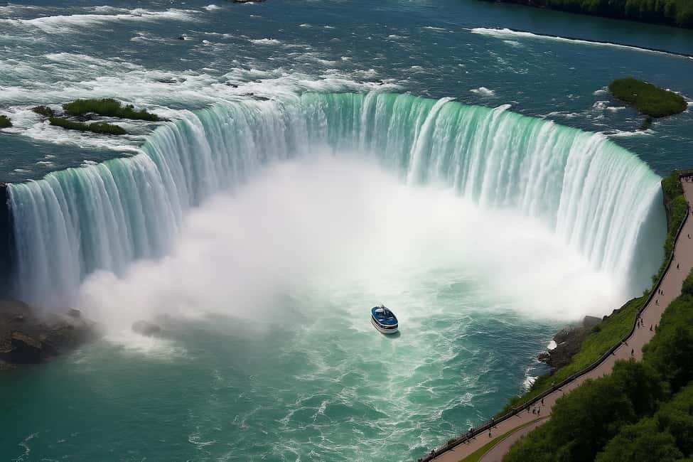 Obraz nr 1 z atrakcji Wodospad Niagara: rejs statkiem Maid of the Mist i wycieczka do jaskini z transferem w Wodospad Niagara w USA, przesłany przez organizatora