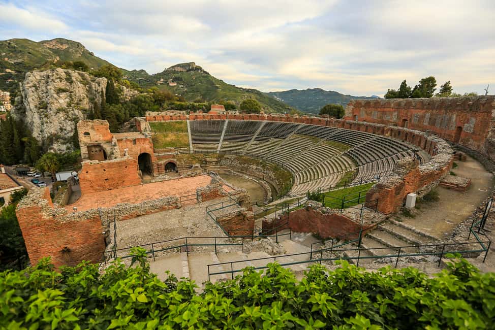 image n.1 of Taormina: Ancient Theater Skip-the-Line Ticket & Audio Guide activity in Taormina, uploaded by supplier