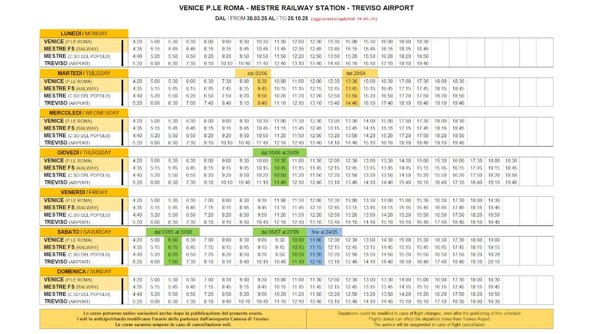 image n.4 of Treviso Airport to Mestre and Venice by Express Bus activity in Treviso, uploaded by supplier