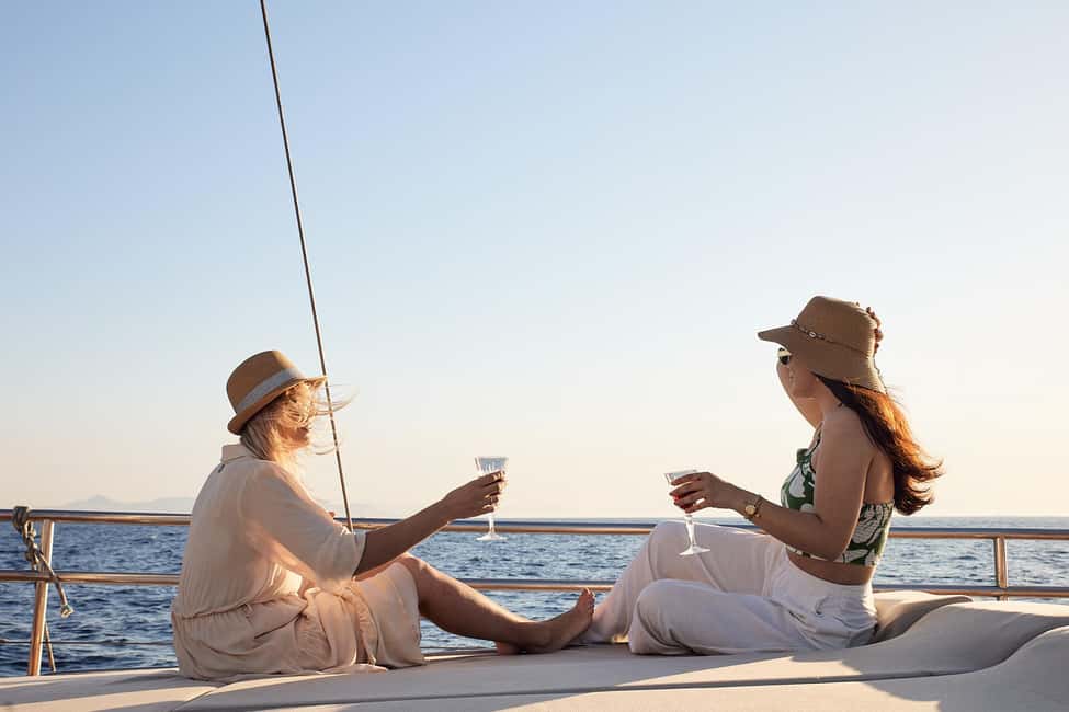 image n.15 of Sunset Dinner Cruise: Swim Stop, Drinks & Onboard Dining activity in Athens, uploaded by supplier