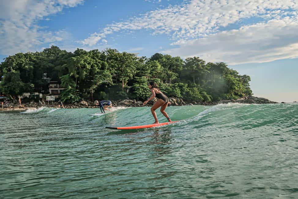 billede nr.5 af aktiviteten Phuket: Surf-lektion for begyndere i Kata Beach i Thailandbugten, uploadet af udbyder