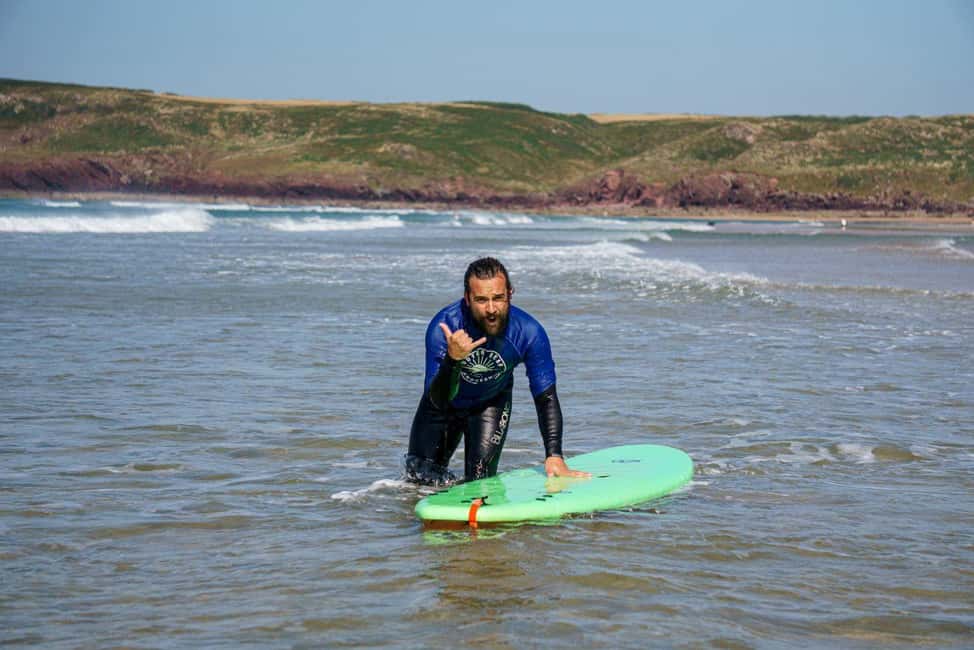 image n.2 of Pembrokeshire: Surfing Lessons with Qualified Instructors activity in Pembroke, Wales, uploaded by supplier