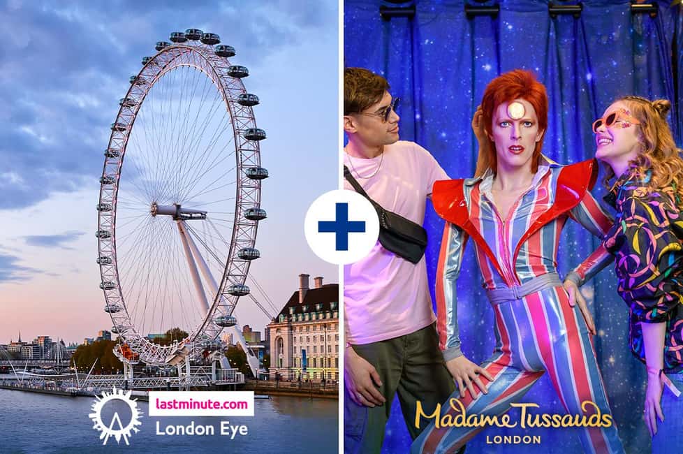Bild Nr. 1 von London: Kombiticket für das London Eye und Madame Tussauds Aktivität in London, hochgeladen vom Anbieter