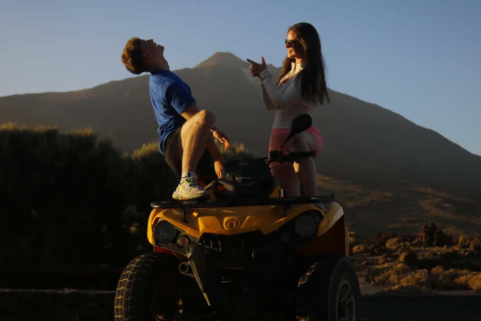 billede nr.4 af aktiviteten Tenerife: Teide Volcano Sunset Quad Bike Tour med drinks i Kanarieøerne, uploadet af udbyder