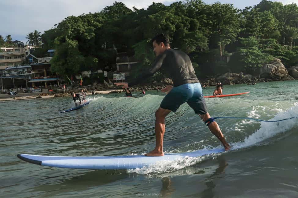 billede nr.8 af aktiviteten Phuket: Surf-lektion for begyndere i Kata Beach i Thailandbugten, uploadet af udbyder