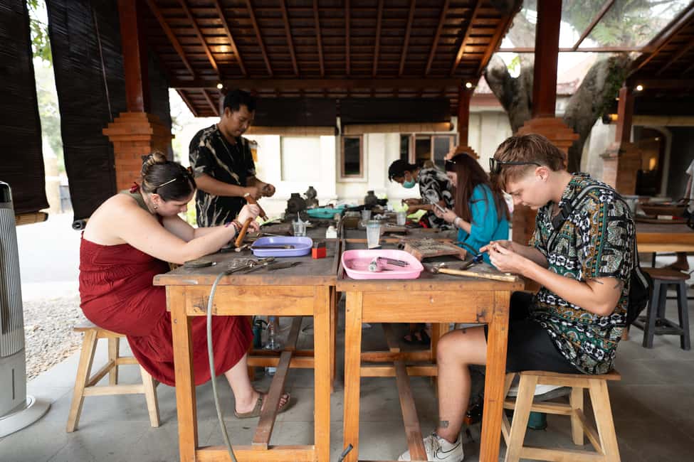 image n.2 of Ubud: 2-Hour Make Your Own Silver Jewellery Class activity in Ubud, uploaded by supplier