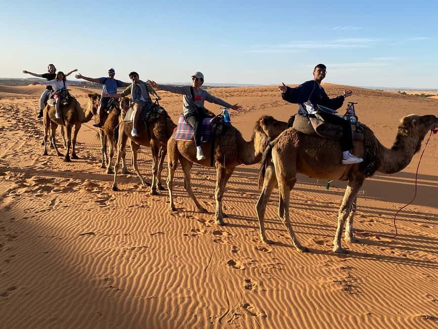 Image N°5 de Au départ de Fès : circuit de luxe de 3 jours dans le désert jusqu'à Marrakech via Merzouga activité à Aït-ben-Haddou, publiée par le prestataire