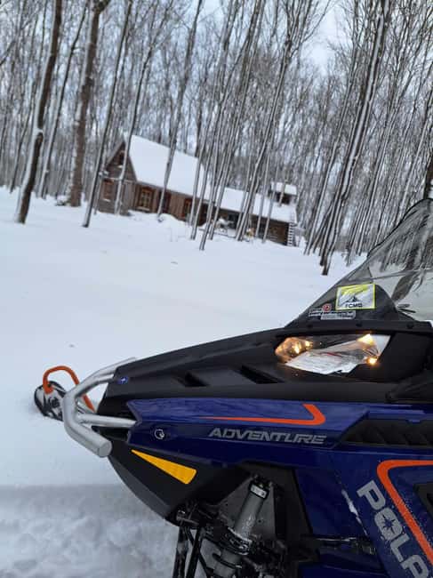 image n.4 of Quebec City: Guided Snowmobile Tour activity in Saint-Jean-de-l'Île-d'Orléans, uploaded by supplier
