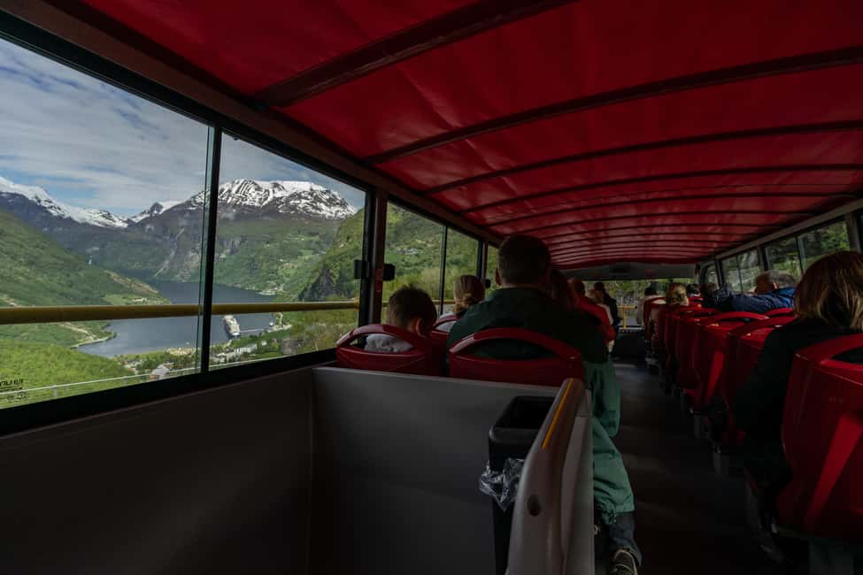 Bild Nr. 6 von Geiranger: Stadtbesichtigung Hop-On/Hop-Off-Bustour Aktivität in Geiranger, hochgeladen vom Anbieter