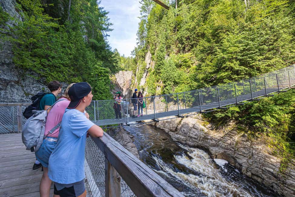 imagem n.6 de Canyon Sainte Anne: Passeio no Air Canyon com entrada no parque atividade em Beaupré, carregada pelo fornecedor