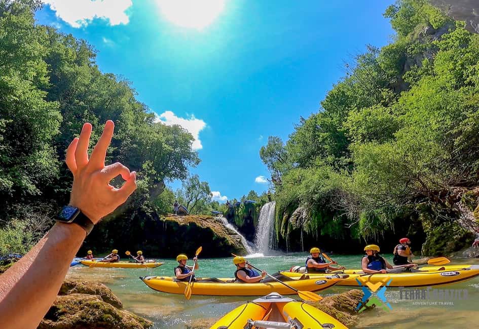 image n.1 of Mrežnica: Upper Canyon Kayak Tour activity in Karlovac County, uploaded by supplier