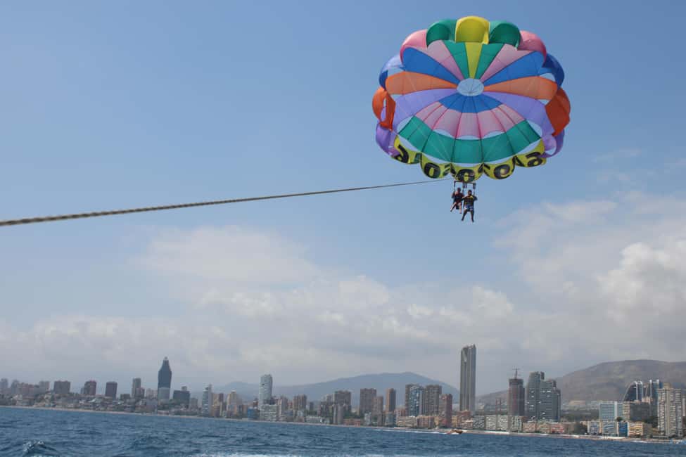 bilde nr.2 av Benidorm: Parasailing-opplevelse aktivitet i Benidorm, lastet opp av leverandør