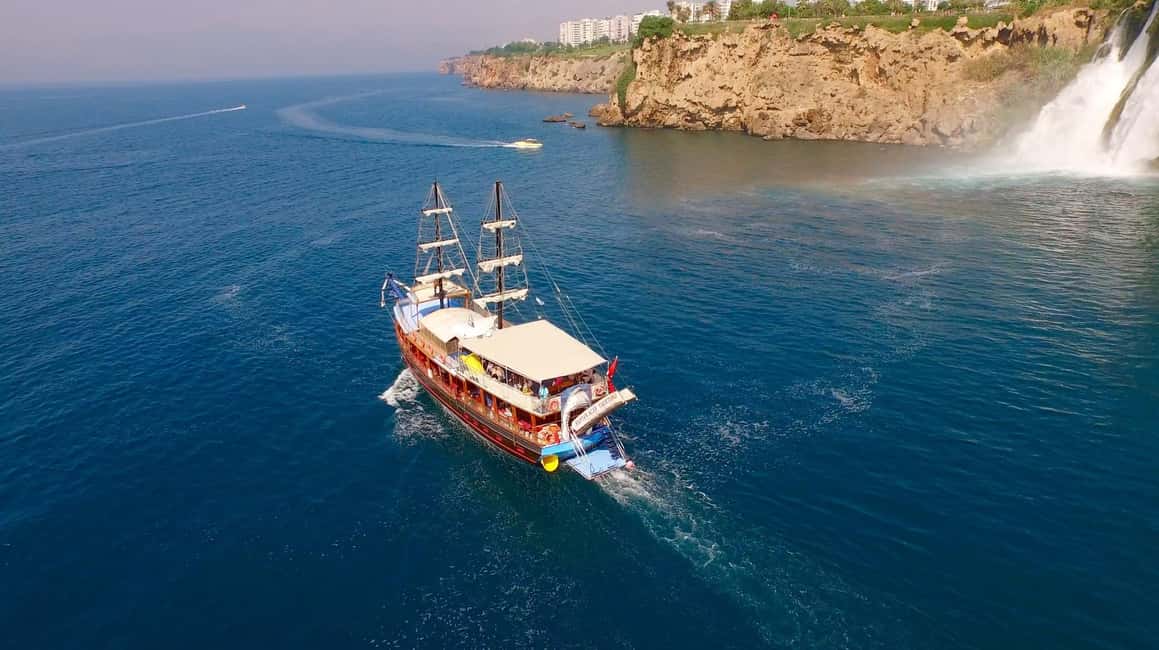 image n.2 of Antalya: Beach & Waterfalls Boat Trip w/ Lunch & Soft Drinks activity in Muratpaşa, uploaded by supplier