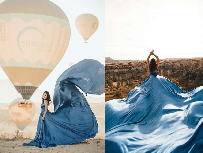 imagem n.6 de Capadócia: Fotos com vestidos voadores atividade em Anatólia Central, carregada pelo fornecedor