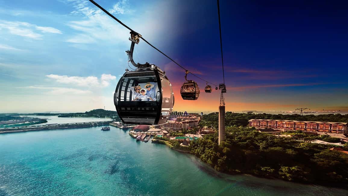 image n.2 of Singapore After Dark: Sentosa Cable Car & Wings of Time Show activity in Singapore, uploaded by supplier