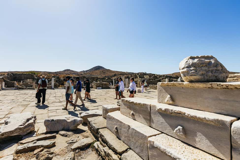 image n.3 of Mykonos: Yacht Cruise to Rhenia and Guided Tour of Delos activity in Cyclades, uploaded by supplier