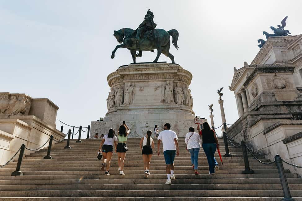 Image N°9 de Rome : Autel de la Patrie Billets pour l'ascenseur et le musée activité à Rome, publiée par le prestataire