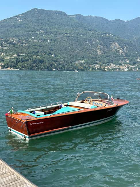 image n.5 of Lake Como: Private Tour On A Wooden Boat w/ Swim & Prosecco activity in Como, uploaded by supplier