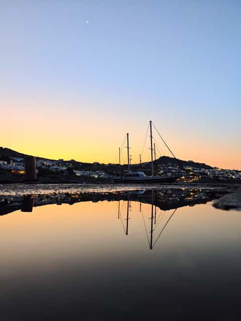image n.7 of Mykonos: Sunset Boat Cruise with Light Dinner & Drinks activity in Cyclades, uploaded by supplier