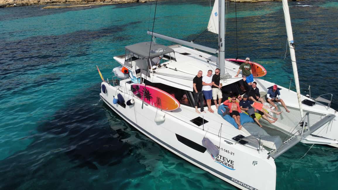 image n.14 of From Palma: Luxury Catamaran Group Tour with Tapas & Drinks activity in Balearic Islands, uploaded by supplier