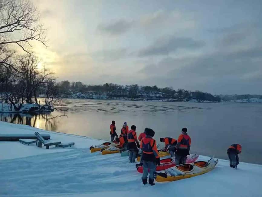 image n.8 of Stockholm: Winter Kayaking Tour through the City Centre activity in Stockholm, uploaded by supplier