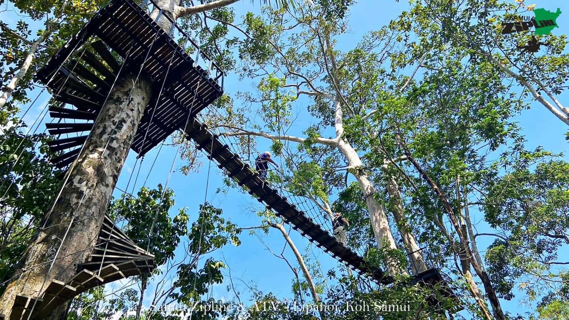 billede nr.6 af aktiviteten Koh Samui: Samui Zipline Adventure med transportservice i Thailandbugten, uploadet af udbyder