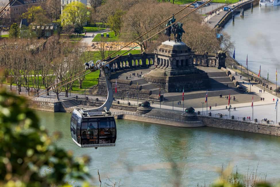 image n.1 of Koblenz: Cable car tickets with optional admission to Ehrenbreitstein Fortress activity in Koblenz, uploaded by supplier