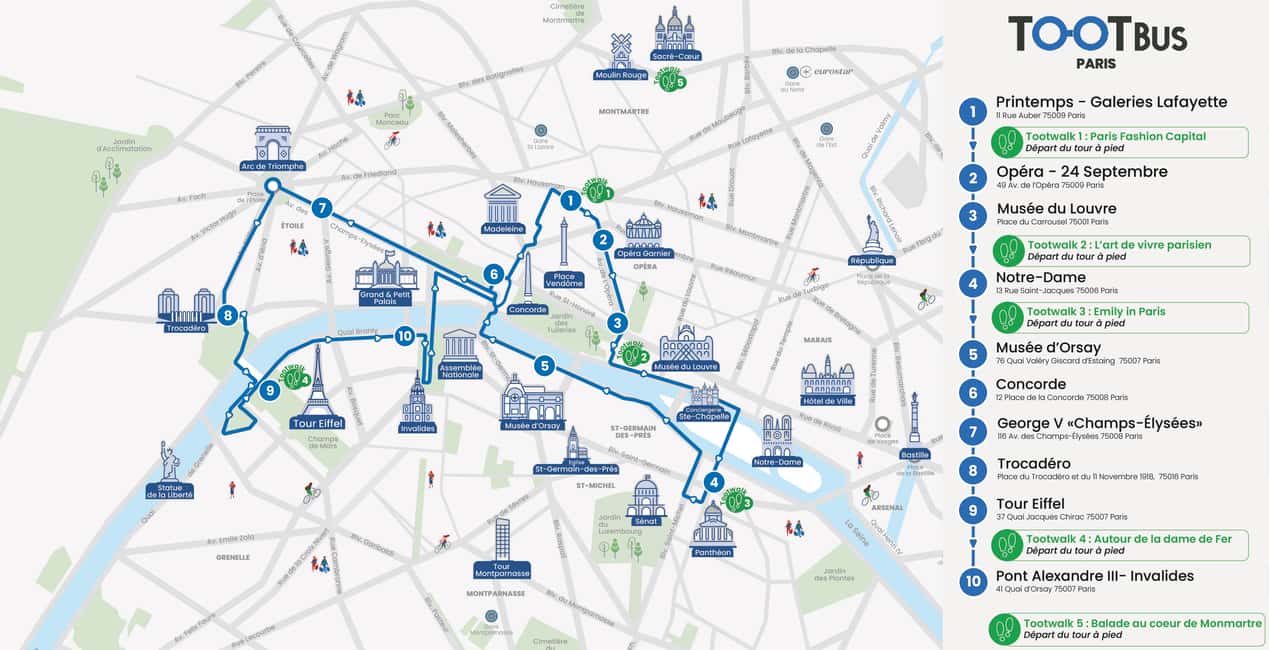 bild nr.4 av Paris: Discovery Hop-On Hop-Off och Paris by Night Tour aktivitet i Paris, uppladdad av arrangören