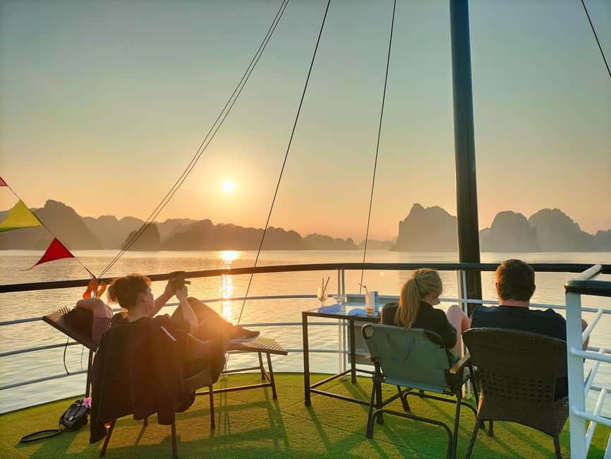 image n.38 of Hanoi: Full-Day Halong Bay Cruise with Swimming & Kayak Tour activity in Dong Bac, uploaded by supplier