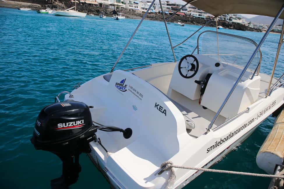 afbeelding n.4 van Playa Papagayo: Zelf boot huren activiteit in Yaiza, Lanzarote, geüpload door aanbieder