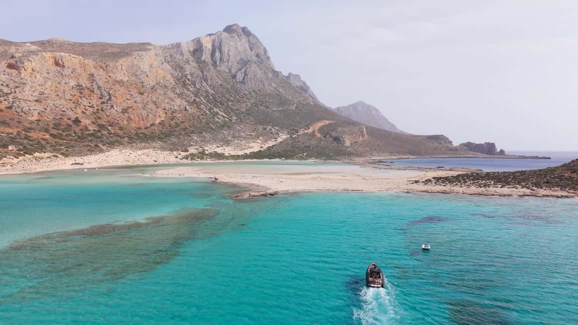 bilde nr.4 av Kissamos: Balos & Gramvousa Hurtigbåtcruise med snorkling aktivitet i Kreta, lastet opp av leverandør